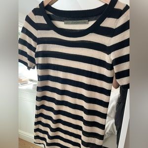 Enza Costa Stripe Cashmere Top by Intermix